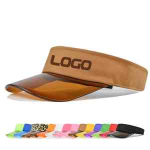 Gorra Visera Transparente Elegante al por Mayor para Protección UV, Sombrero de Sol Ligero y Ajustable, Visera de Moda de Verano - Product Image 6