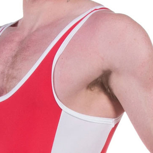 Custom Unisex High Quality Quick Dry Breathable Spandex/Polyester 220g Outdoor Weightlifting Singlets - Product Image 5