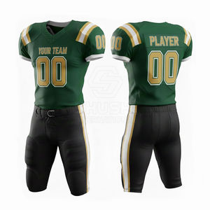 Uniformes de Fútbol Americano Personalizados para Adultos, Ropa Deportiva de Manga Corta, Transpirable, Precio al por Mayor, Suministro Directo de Fábrica - Product Image 3