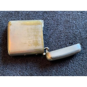 High Standard Quality Aluminum Cigarette Match Case With Engraved Floral Design Durable Household Use - Product Image 6
