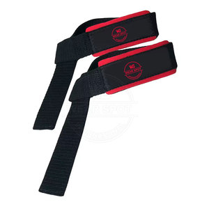 Sangles de musculation réglables en néoprène rembourré robuste 2026 pour homme et femme, idéales pour les tractions et les soulevés de terre - Product Image 2