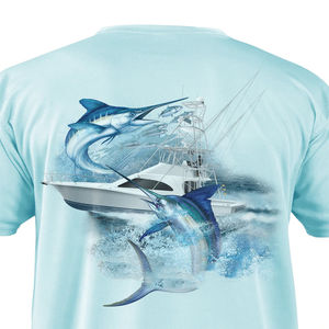 Camiseta de Pesca Transpirable con Sublimación, Poliéster de Secado Rápido, Camisetas de Pesca para Hombre, Manga Corta, 2026 - Product Image 5