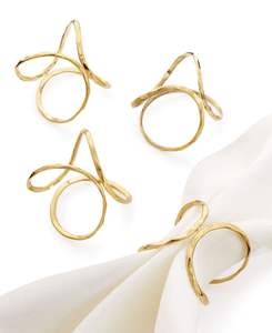 Anillo de Servilleta de Metal Decorativo que Acentúa el Arreglo de las Servilletas con un Atractivo Visual Elegante - Product Image 5