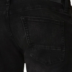 Jean en denim stretch décontracté pour homme – Jean bleu élégant et confortable pour usage extérieur – Pantalon en denim pour homme - Product Image 4