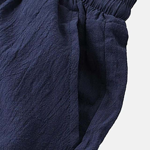 Pantalones Cortos Deportivos Formales de Lona para Verano, 100% Algodón, Transpirables, Gruesos y Cómodos para Hombre, a Bajo Precio - Product Image 5