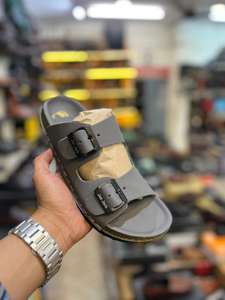 Nouvelles sandales plates de sport de plage pour hommes, style classique, antidérapantes, à bout fermé, synthétiques, légères et imperméables - Product Image 3