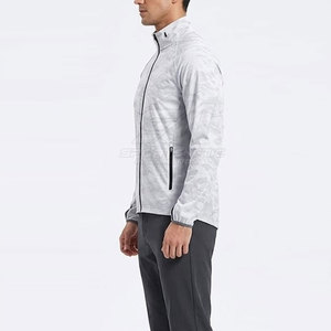 Full Zip <b>Running</b> <b>Winter</b> <b>Jacket</b> For Men Comfortable Athletic Outerwear For Jogging Gym Training Exercise And Outdoor Activities - Product Image 6