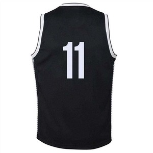 Camiseta de baloncesto personalizada con nombre y número para adultos, fabricación profesional, camisetas sin mangas de baloncesto de corte ajustado. - Product Image 3