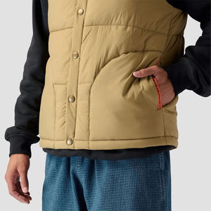 2026 Veste sans manches matelassée en polaire de qualité, style mode, pour l'hiver, compressible, col montant, streetwear - Product Image 6