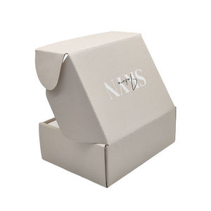 Custom Embossed Skincare Paper <b>Box</b> <b>White</b> Cosmetic Packaging - Product Image 2