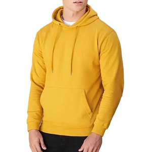 Sweat à capuche unisexe personnalisé coupe classique avec broderie, cordon de serrage et doublure – Coton/Polyester/Spandex/Laine - Product Image 1