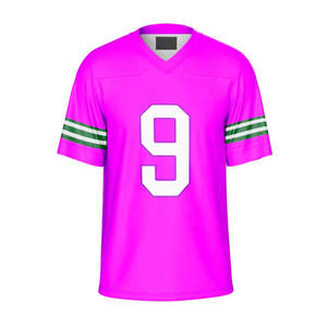 เสื้ออเมริกันฟุตบอลพิมพ์ลายโลโก้ตามสั่ง ขายส่งแบบรีดร้อน - Product Image 1