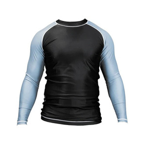 Camiseta de Compresión Personalizada para Artes Marciales Mixtas (MMA), BJJ y Entrenamiento de Boxeo – Rashguard de Manga Larga con Impresión por Sublimación - Product Image 3