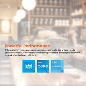 จอแสดงผลแบบสัมผัส TPV ระดับมืออาชีพ ขนาด 15.6 นิ้ว รุ่น Window J6412/i3/i5 ความละเอียด FHD 1920x1080 ความแข็ง 9H หน้าจอ PCAP ดีไซน์ทันสมัย ขอบบาง พร้อมขาตั้งแบบ <span class=keywords><strong>Die</strong></span>-Cast - Product Image 3