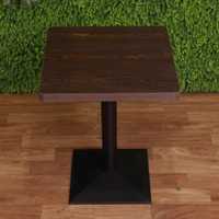 Table à manger ronde en noyer de luxe, grande table de cuisine circulaire en bois avec base de piédestal découpée unique pour 6 personnes, maison, restaurant
