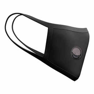 Unisex Outdoor <b>Cloth</b> Mask with Nose Wire For Clothing Masks Fashionable Black Washable Polyester & Reusable Cotton <b>Face</b> Mask - Product Image 2