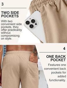 Men's Premium Chino <b>Shorts</b> Casual Summer Wear Men's <b>Stretch</b> Chino <b>Shorts</b> Smart Casual Custom Logo Men's <b>Golf</b> <b>Shorts</b> - Product Image 4