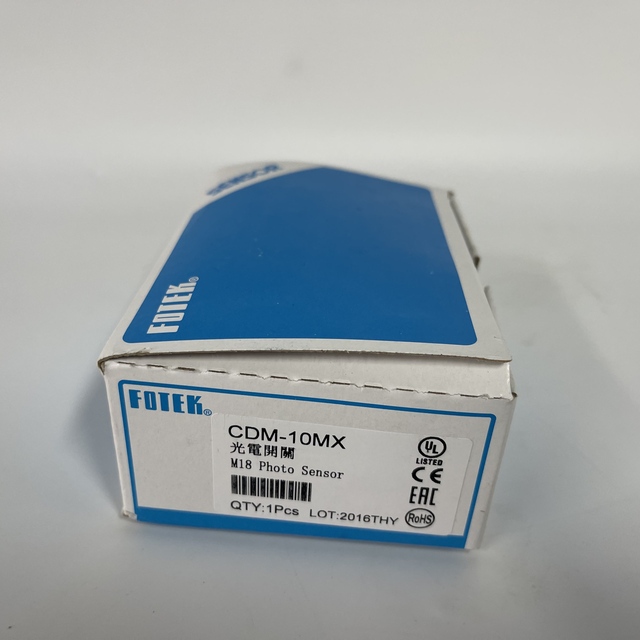 Fotek Fiber Optic Sensor Amplifier Relay Output 10ms FM-10R