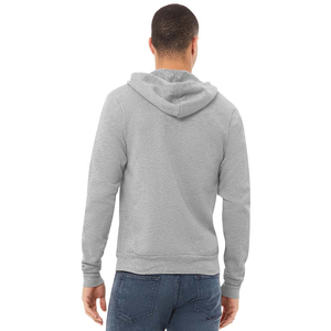 Mens soft zip hoodie created for warmth comfort and freedom of movement with a clean modern appearance for daily use OEM - Product Image 2