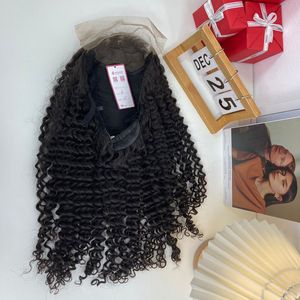 Les perruques brutes humaines de fermeture de dentelle lâchent des perruques de cheveux bruts vietnamiens bouclés de couleur naturelle remy hair - Product Image 2