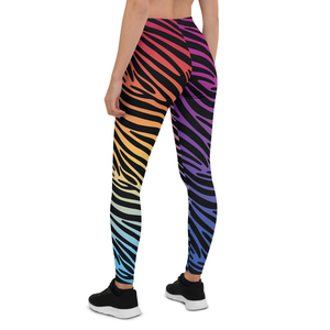 Leggings de sport taille haute pour femmes, pour le jogging, la gym et le yoga, avec motif imprimé par sublimation - Product Image 2