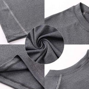 2025 chemise de compression à manches longues pour hommes personnalisée couche de base d'entraînement athlétique personnalisée - Product Image 3