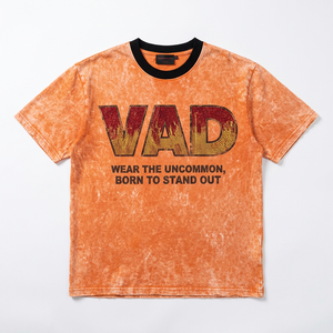 VAREALLDAY Men's Vintage Oversized Streetwear T-Shirt Short Sleeve Cartoon Pattern Breathable Double Yarn Cotton O-Neck - Product Image 3