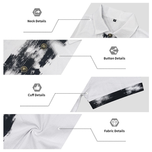 Ensemble chemise et short en lin bleu clair pour homme, tenue décontractée d'été, coton tissé respirant, ensemble deux pièces - Product Image 6