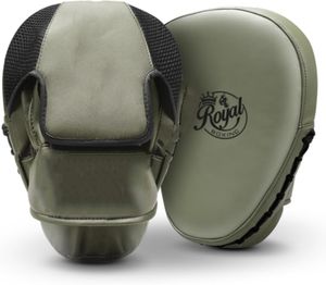 Manoplas de enfoque de tamaño personalizado de calidad superior superventas Almohadilla de patada ficticia de cuero genuino de alta calidad para Taekwondo MMA Muay Thai - Product Image 1