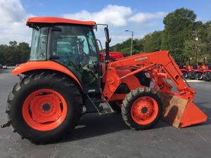 Tracteur Kubota M Series d'occasion pas cher, 60 CV, 4x4, robuste, pour travaux de construction, avec moteur et roulement pour pompe de boîte de vitesses à grande échelle, à vendre - Product Image 3