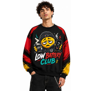 Plus Size Color Contrast <b>Men</b> Sweatshirts Apparel Clothing <b>Men</b> Sweatshirts <b>Pullover</b> <b>Men</b> Basics Sweatshirt - Product Image 2