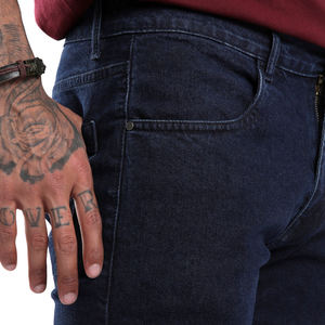 กางเกงยีนส์ขายตรงจากโรงงาน ฤดูร้อนและฤดูใบไม้ร่วง รุ่นใหม่ ทรงสลิม สวมใส่สบาย ระบายอากาศได้ดี กางเกงยีนส์ผู้ชาย - Product Image 6