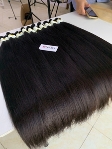 Meilleure vente 100% cheveux humains vierges de haute qualité style droit aligné sur les cuticules des extensions de cheveux du Vietnam - Product Image 5