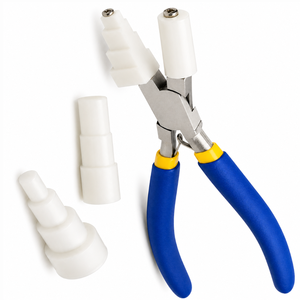 Interchangeable Nylon Jaw Pliers Jewelry Tool Multi Size Round Oval Tips <b>Wire</b> Forming Shaping DIY <b>Craft</b> Tools - Product Image 5