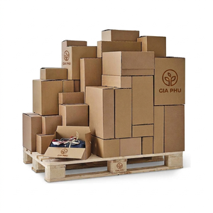 Custom Recycled Pillow Packaging <b>Box</b> with Varnish Finish Eco Friendly Household Product Paper Carton Packaging - Product Image 2