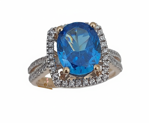 แหวนทองคำ 22 กะรัต งานแฮนด์เมดสุดหรู สำหรับผู้หญิง ออกแบบมาเพื่อแฟชั่นเจ้าสาว ช่วงเวลาหมั้น งานเฉลิมฉลอง และโอกาสพิเศษต่างๆ อย่างมีสไตล์ - Product Image 2