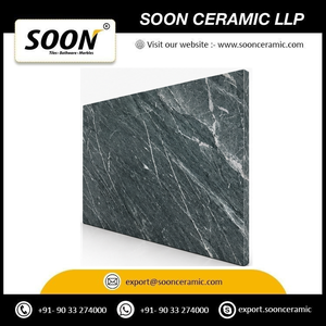 Carrelage en marbre poli Calcite Noir pour escalier moderne, application murale et au sol, design contemporain, finition de surface imperméable - Product Image 3