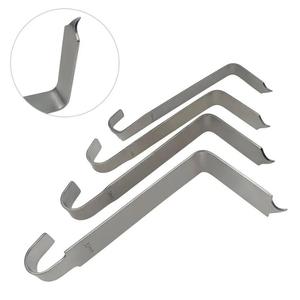 Ensemble de crochets de traction pour plaques vertébrales en acier inoxydable, instrument chirurgical réutilisable pour la chirurgie de la colonne vertébrale animale, 32mm 24mm 19mm 17mm AUSTIN - Product Image 1