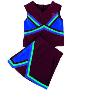 Tenue d'athlètes respirante, légère et élégante en tissu technique à séchage rapide pour la cheerleading - Product Image 5