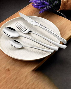 PVD Coating Metal Cutlery Set Serving Spoon Dining Spoon Salad Spoon Set Elegant <b>Kitchen</b> Tableware <b>Decorative</b> <b>Item</b> - Product Image 2