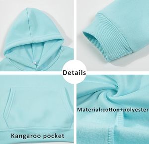 Conjunto Deportivo de Invierno para Niños, Sudadera con Capucha y Pantalones Jogger, Ropa Deportiva Unisex para Niños Pequeños, Forro Polar Cálido, Pana 100% Algodón, Personalizado - Product Image 4
