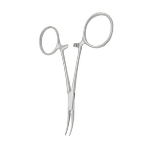 Pinzas Curvas Halsted para Mosquitos de 12.5cm, Sin Dientes, Fabricadas Profesionalmente, Instrumentos Quirúrgicos Manuales de Acero Inoxidable - Product Image 6