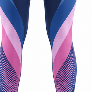 Leggings respirants antibactériens taille haute en polyester/coton pour femmes, fabrication OEM ODM, export mondial, course à pied et fitness - Product Image 4