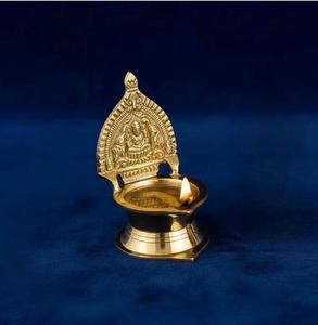 Brass Lakshmi Diya <b>Oil</b> <b>Lamp</b> Traditional Hindu Pooja Deepak Decorative Temple Prayer <b>Lamp</b> for Diwali Home Decor - Product Image 1