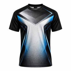 เสื้อยืดกีฬาแบบซับลิเมชั่นระดับมืออาชีพ ปี 2026 โลโก้สั่งทำ ผลิตในปากีสถาน เสื้อยืดกีฬาซับลิเมชั่นน้ำหนักเบา - Product Image 1