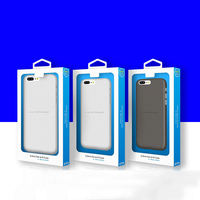 Boîte d'emballage personnalisée pour étui de téléphone portable, emballage universel en blister plastique pour smartphone