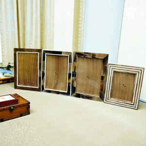 กรอบรูปทำมือจากเขาสัตว์เคลือบเงาอย่างดี ของตกแต่งบ้านสุดหรู ราคาประหยัด - Product Image 4