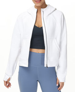 Sweat-shirts à capuche oversize zippés en polaire pour femmes, décontractés, automne-hiver, pour adolescentes - Product Image 3