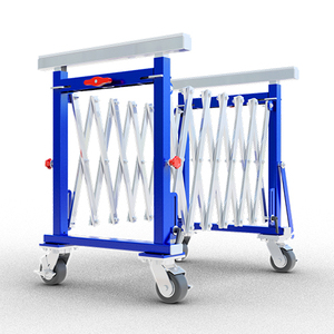 Ausavina QLI Four-Wheel Steel Foldable <b>Table</b> <b>Space</b>-<b>Saving</b> Design AQFT7923 - Product Image 4