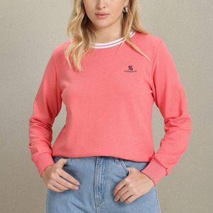 Sudadera Unisex Personalizada con Bordado, de Algodón Grueso y Felpa, Cuello Redondo, Manga Larga, Ropa Casual para Gimnasio, Venta al Por Mayor OEM - Product Image 4